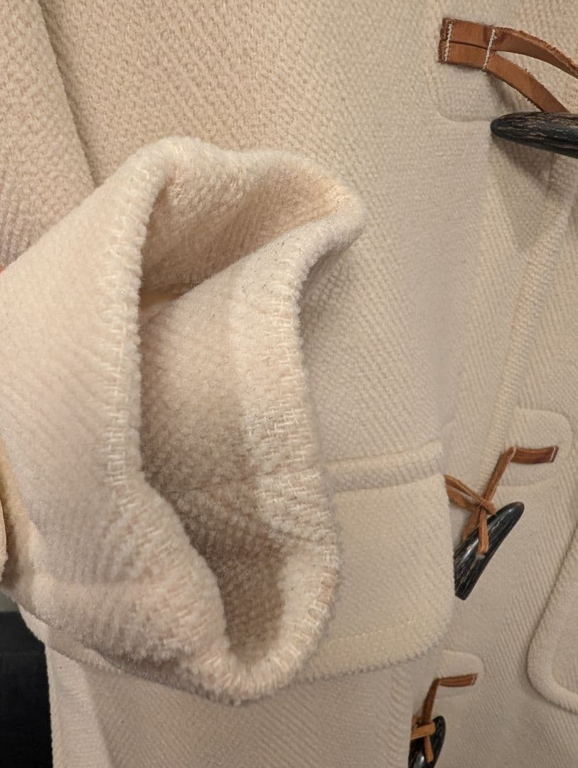 美品 オールドイングランド製 ダッフルコート クリーム 32 - メルカリ