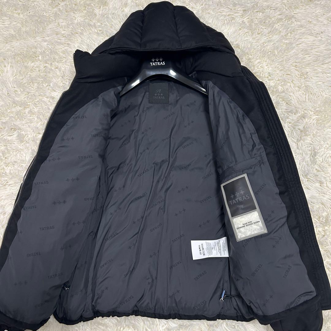 未使用級】タトラス ドミツィアーノ ダウンジャケット ハンガー付 黒