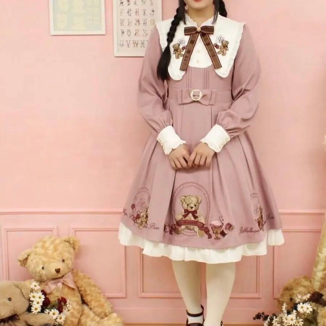 ☆美品☆ Amavel Handmade Teddy Bearワンピース ☆ - メルカリ