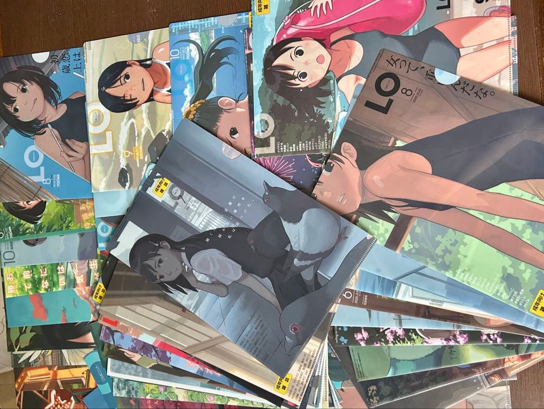 コミックLO 表紙クリアファイル　非売品　セット コミックLO 表紙クリアファイル 非売品 セット - メルカリ