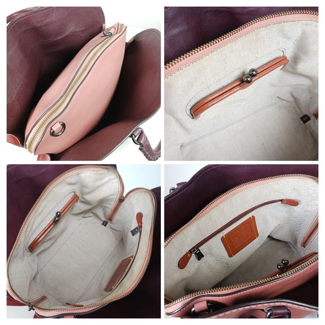 ✨美品✨コーチ ダコタ サッチェル ウィズ ウィップステッチハンドル