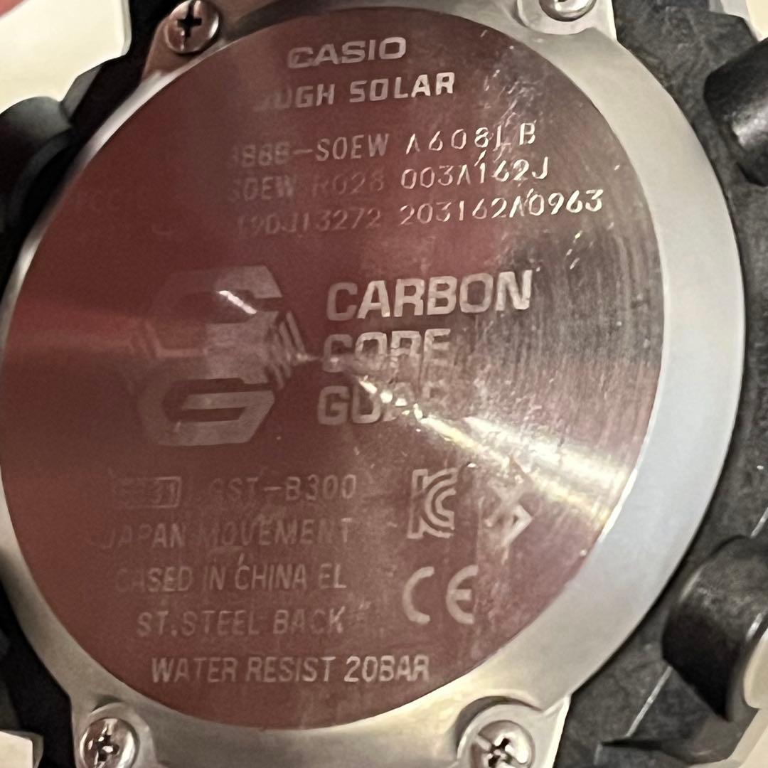 美品！生産終了レア CASIO GST-B300SD-1AJF - メルカリ