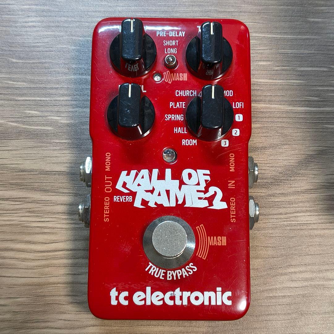 美品tc electronic Hall of Fame 2 リバーブ Amazon | tc electronic ◇ Hall of Fame 2 Reverb ◇定番リバーブ