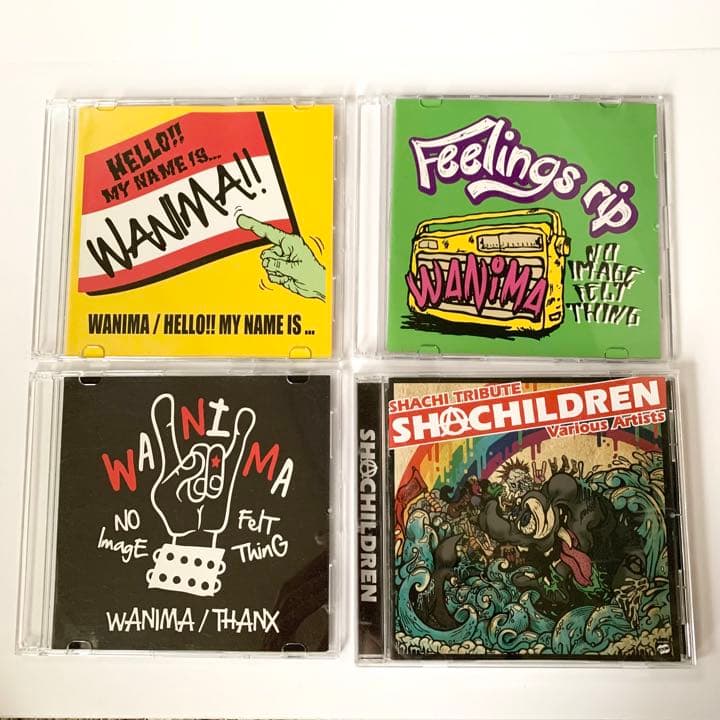 ワニマ WANIMA デモ 音源 CD 4枚セット インディーズ - メルカリ