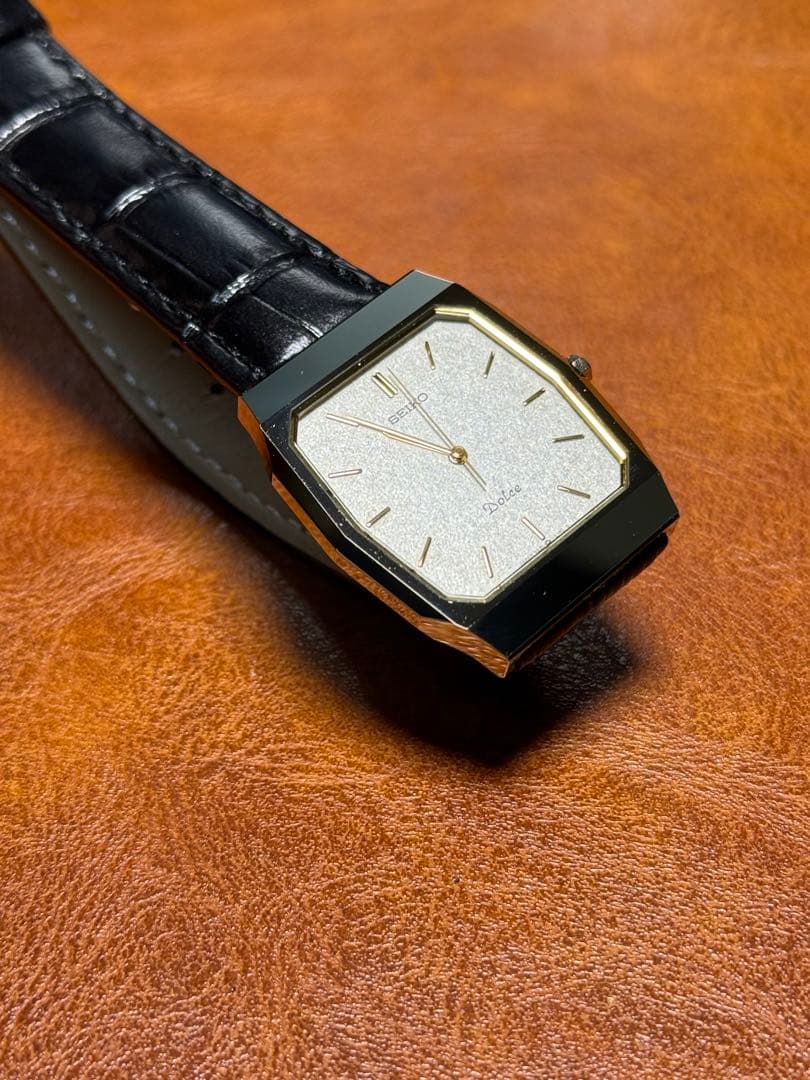 A19 希少 稼動品 SEIKO DOLCE レクタンギュラー80年代 - メルカリ