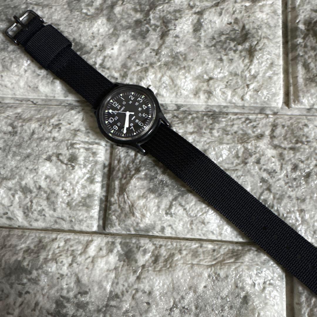 タイメックス TIMEX オリジナルキャンパー ブラック 【正常動作品