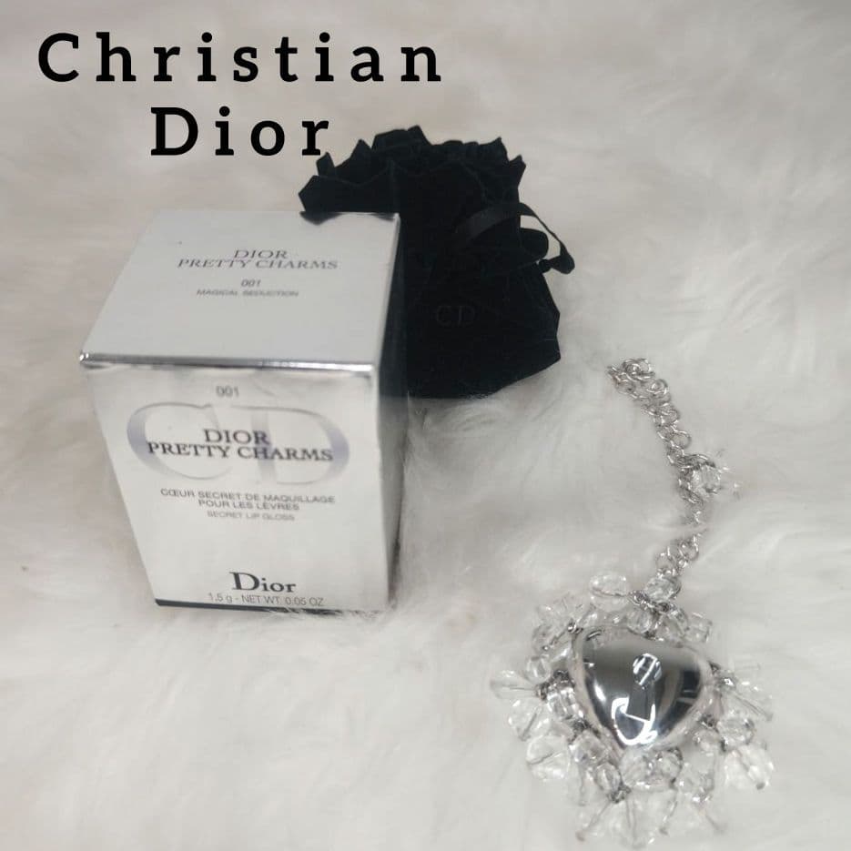 クリスチャン　ディオール　プリティ チャーム　リップ　グロス　ピンク　パープル Diorの新作チャーム付きリップ【ピンク／ラベンダー先行発売