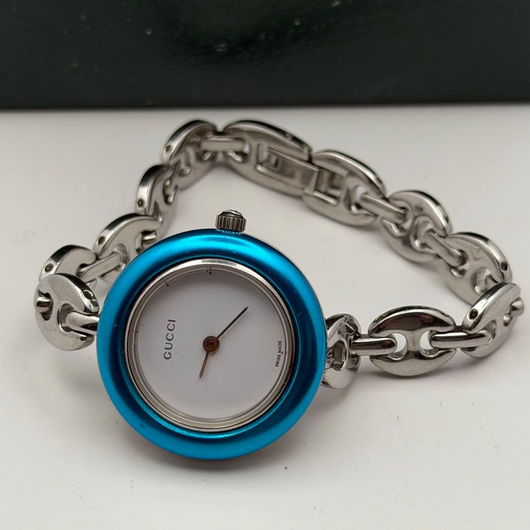 動作未確認 グッチ チェンジベゼル 11.12.2L 箱ベゼル付 5個付 - メルカリ