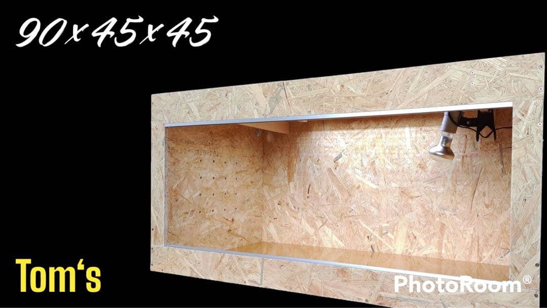 爬虫類ケージ 90×45×45㎝ 複数台② Amazon | トップテラ 爬虫類飼育ケージ TOP-90×45×60 | トップ