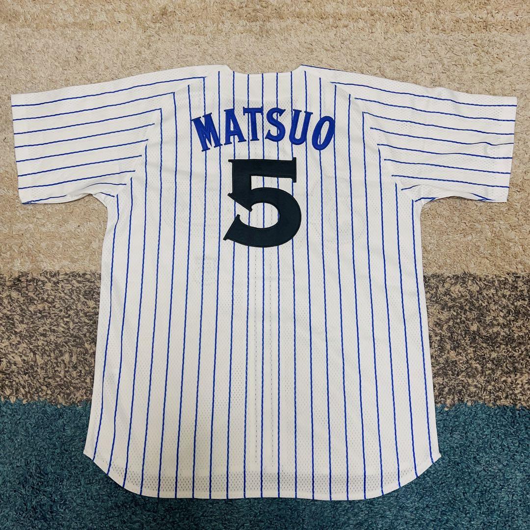 5松尾 汐恩☆横浜DeNAベイスターズ☆GET THE FLAGユニフォームL - メルカリ