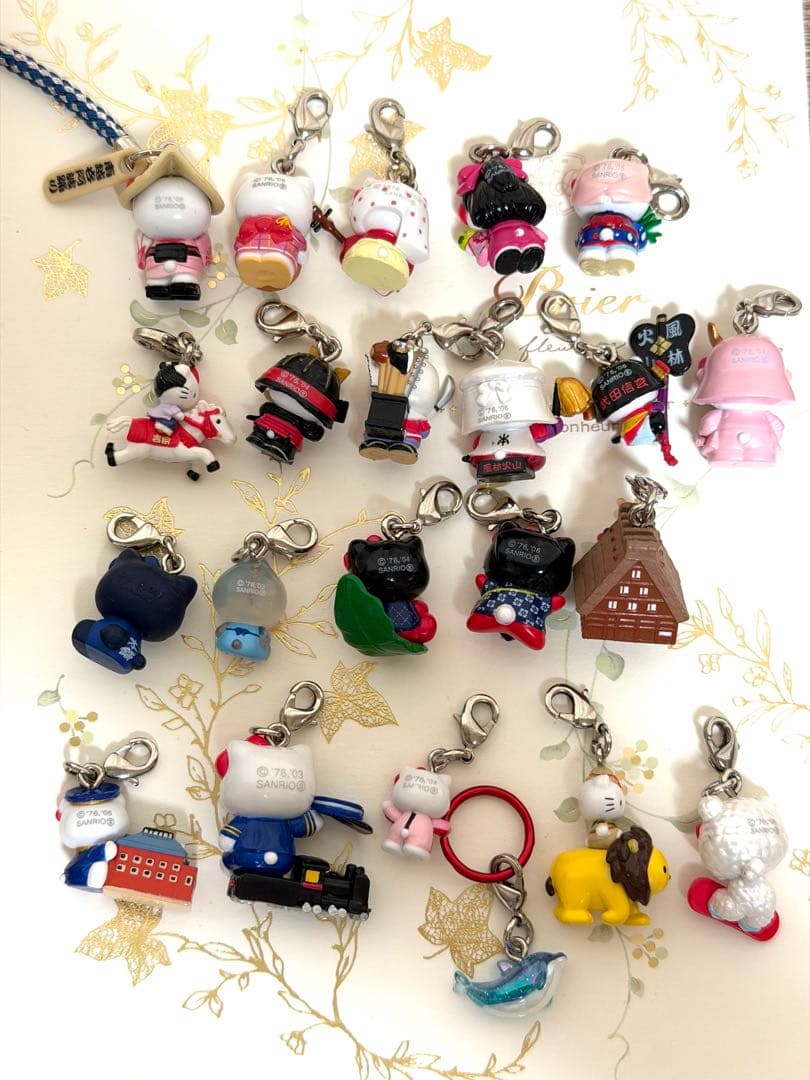 おまとめ値引きありお得✩.*♡ご当地キティ♡ストラップ チャーム根付