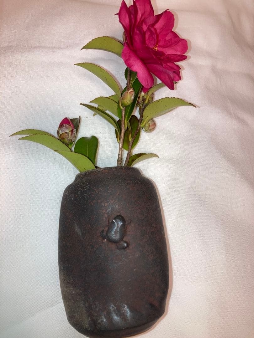 鉄釉掛花入　甚八窯 掛け花入れ －kakeru－ | 八仙窯