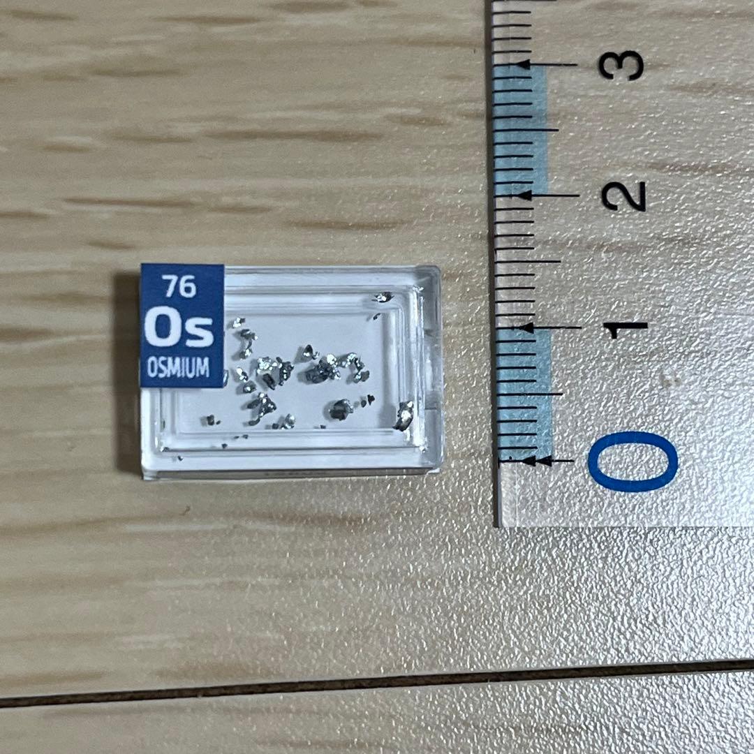 超希少！オスミウム99.9%レアメタル周期要素タイルクリスタル - メルカリ