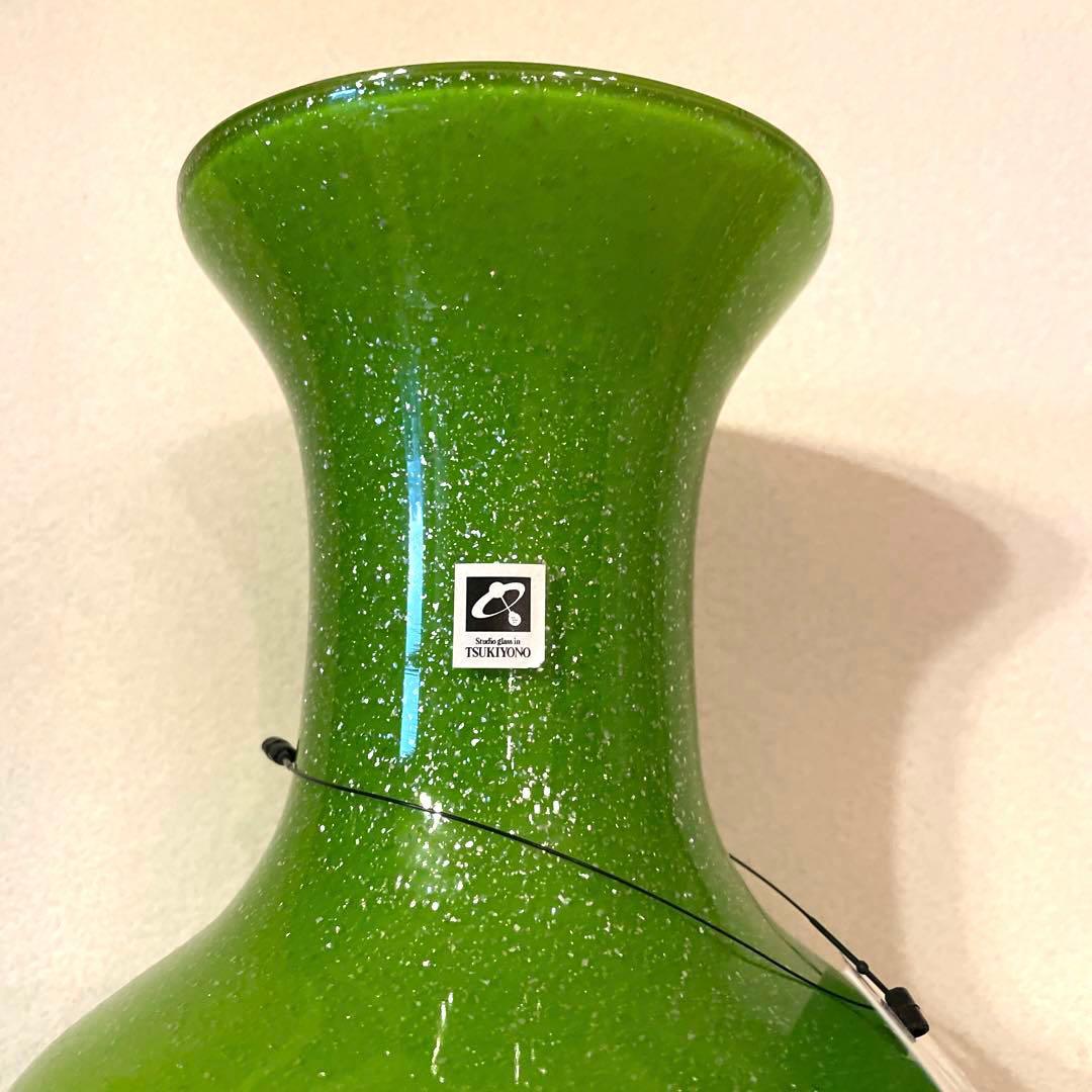 月夜野工房 上越クリスタル硝子 大きなフラワーベース - メルカリ