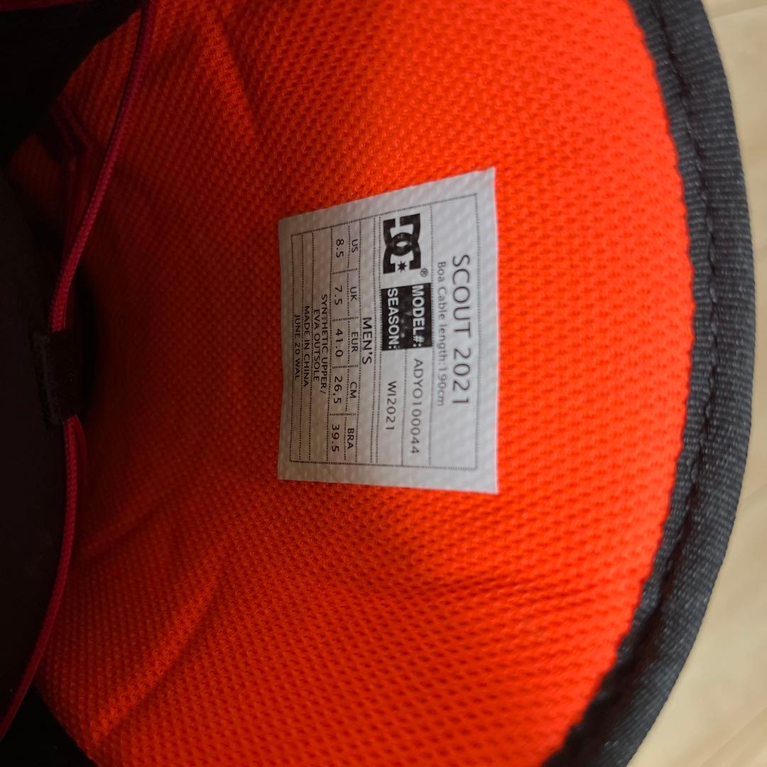 DC SCOUT 2021 スノーボードブーツ 26.5cm