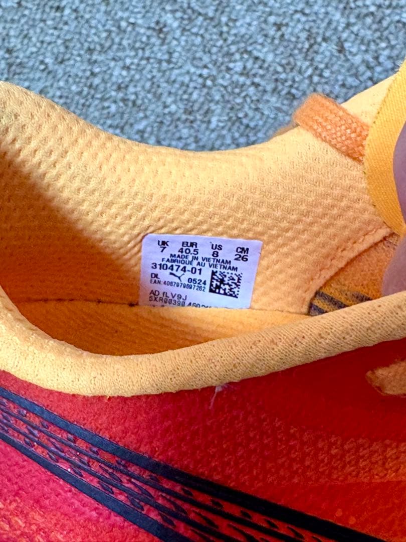 走行80km◇PUMA ディヴィエイトニトロ3◇26.0cm/グリップ良好