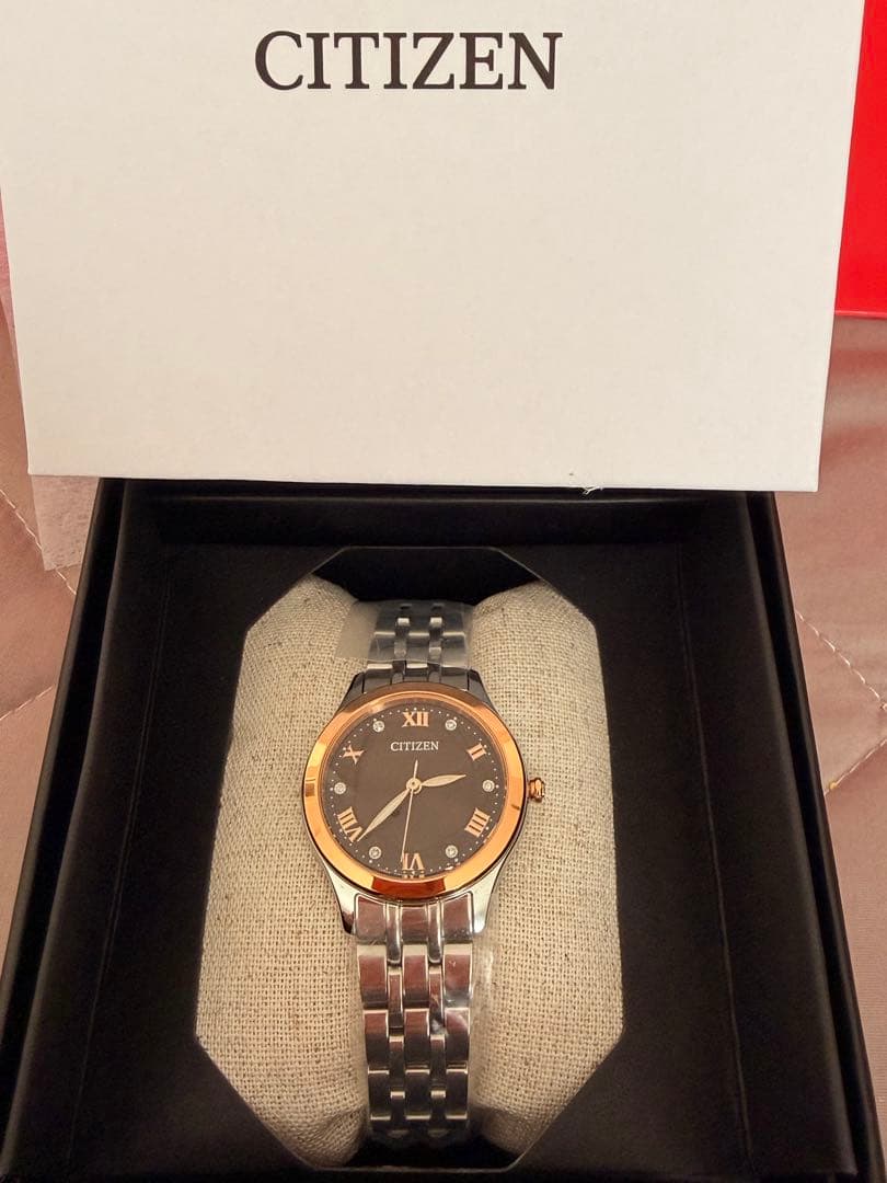 新品 シチズン 腕時計 EM1016-62W レディースウォッチ エコドライブ