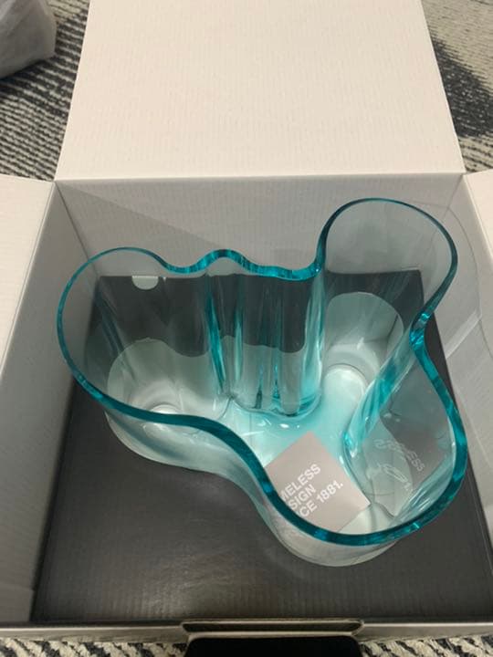  イッタラ アアルト 160mm フラワーベース イッタラ｜アルヴァ・アアルト｜ベース｜160mm｜クリア｜ガラス