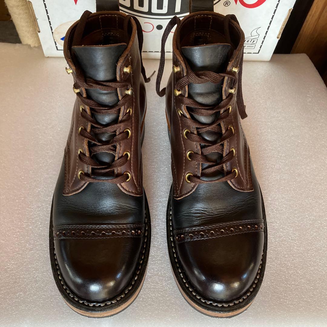 WHITE'S ホワイツブーツセミドレス トゥ.キャップcustom/ツートン