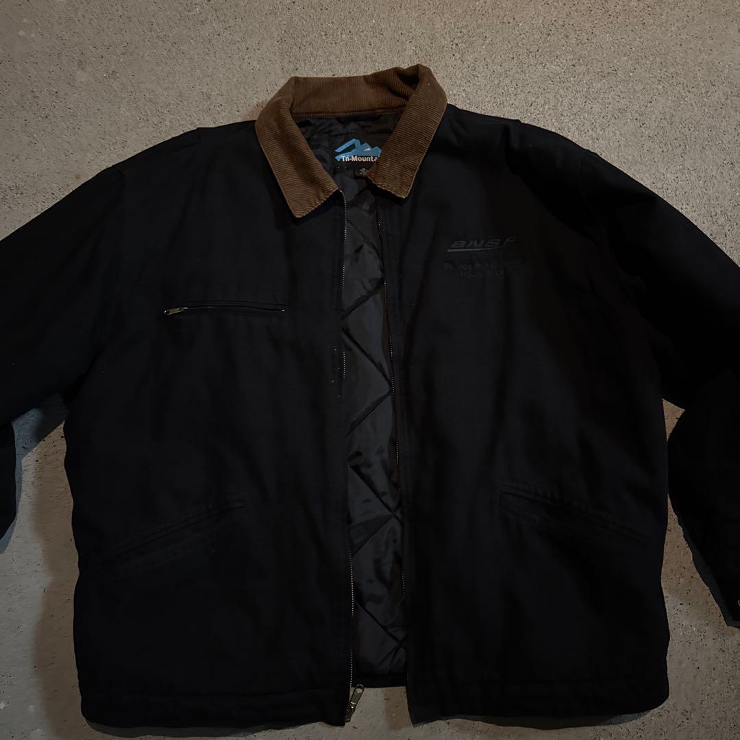 Tri-Mountain ダックワークジャケット 企業ロゴ デトロイト - メルカリ