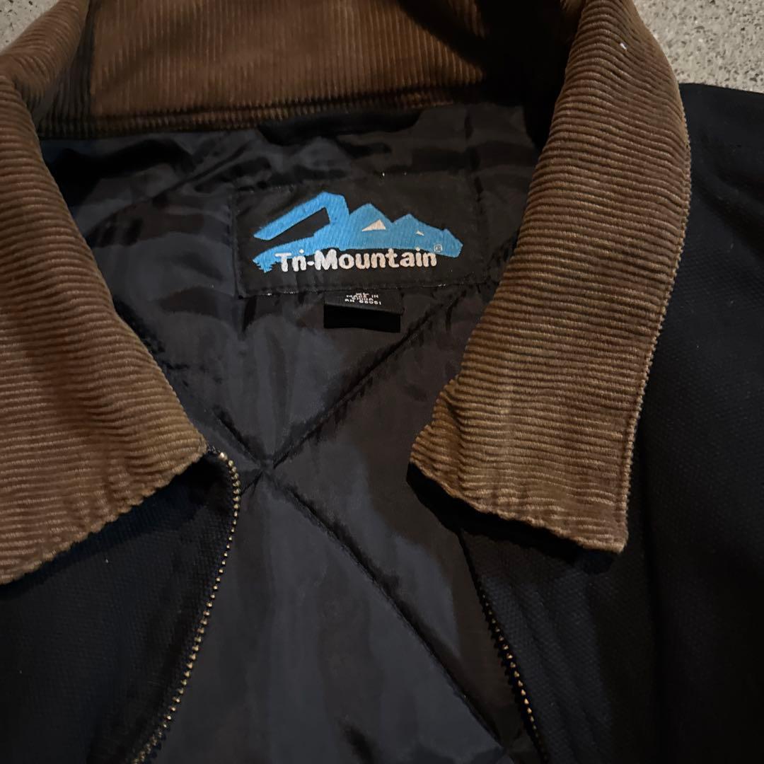 Tri-Mountain ダックワークジャケット 企業ロゴ デトロイト - メルカリ