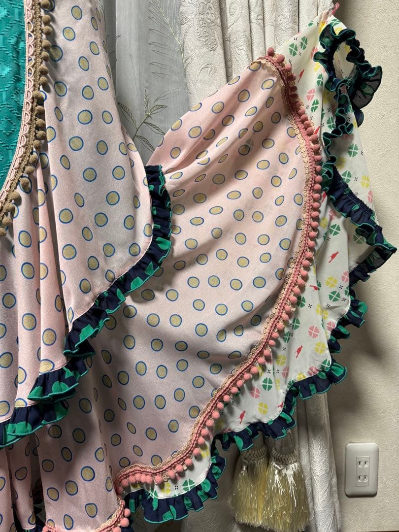 ☆フラメンコ ラップファルダ 巻きスカート フラメンコ