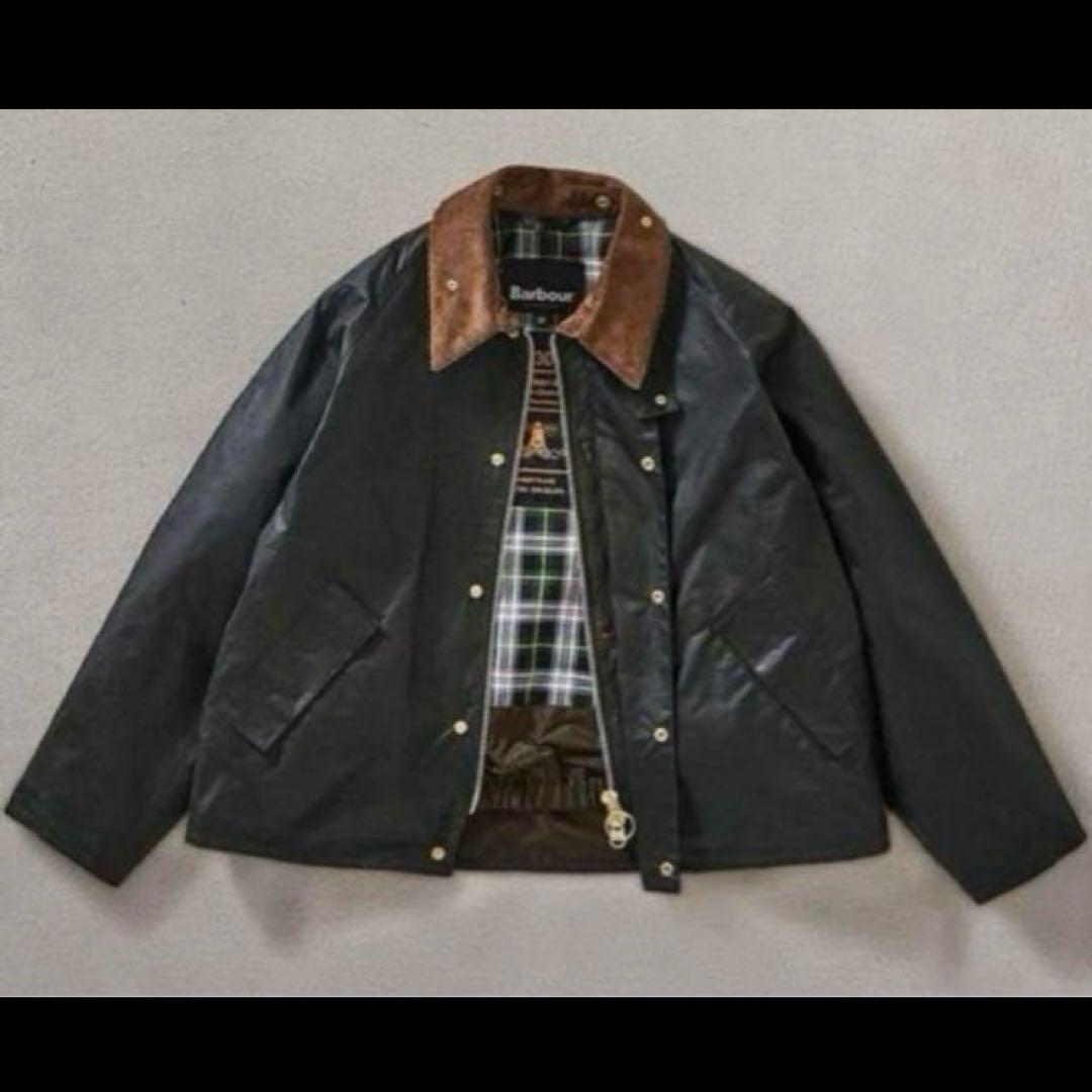Barbour ブラックジャケット トランスポート 130周年 38 - メルカリ