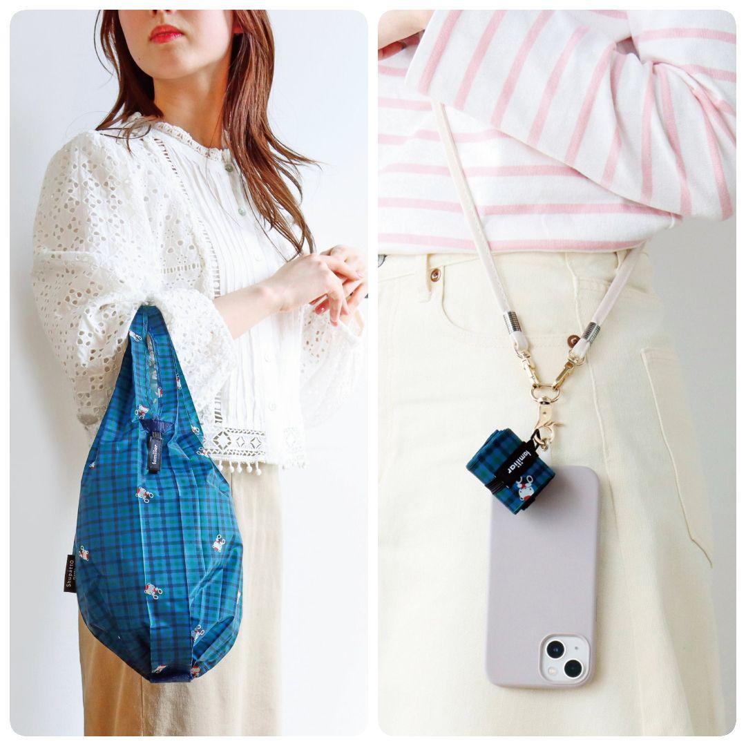 極美品 familiar ファミリア シュパット ミニマル S エコバッグ - メルカリ