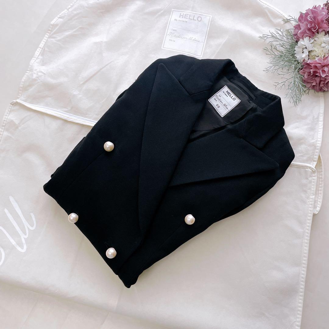 未使用品✨マディソンブルー パールボタン ダブルチェスターコート