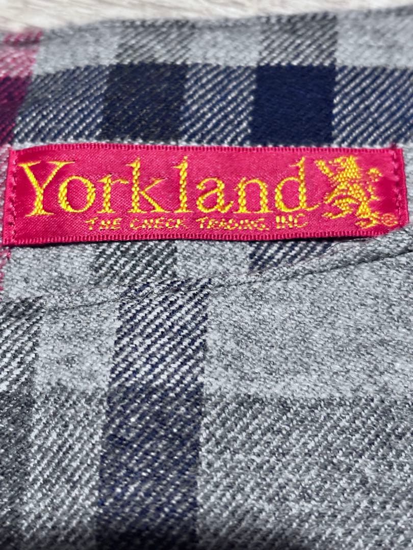 Yorkland チェック柄 ノースリーブ ワンピース美品ヨークランド - メルカリ