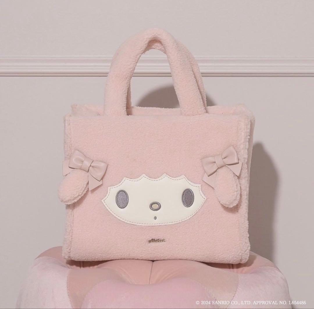 pium マイスウィートピアノ ボアミニトートバッグ マイスウィートピアノ/ボアミニトートバッグ – pium