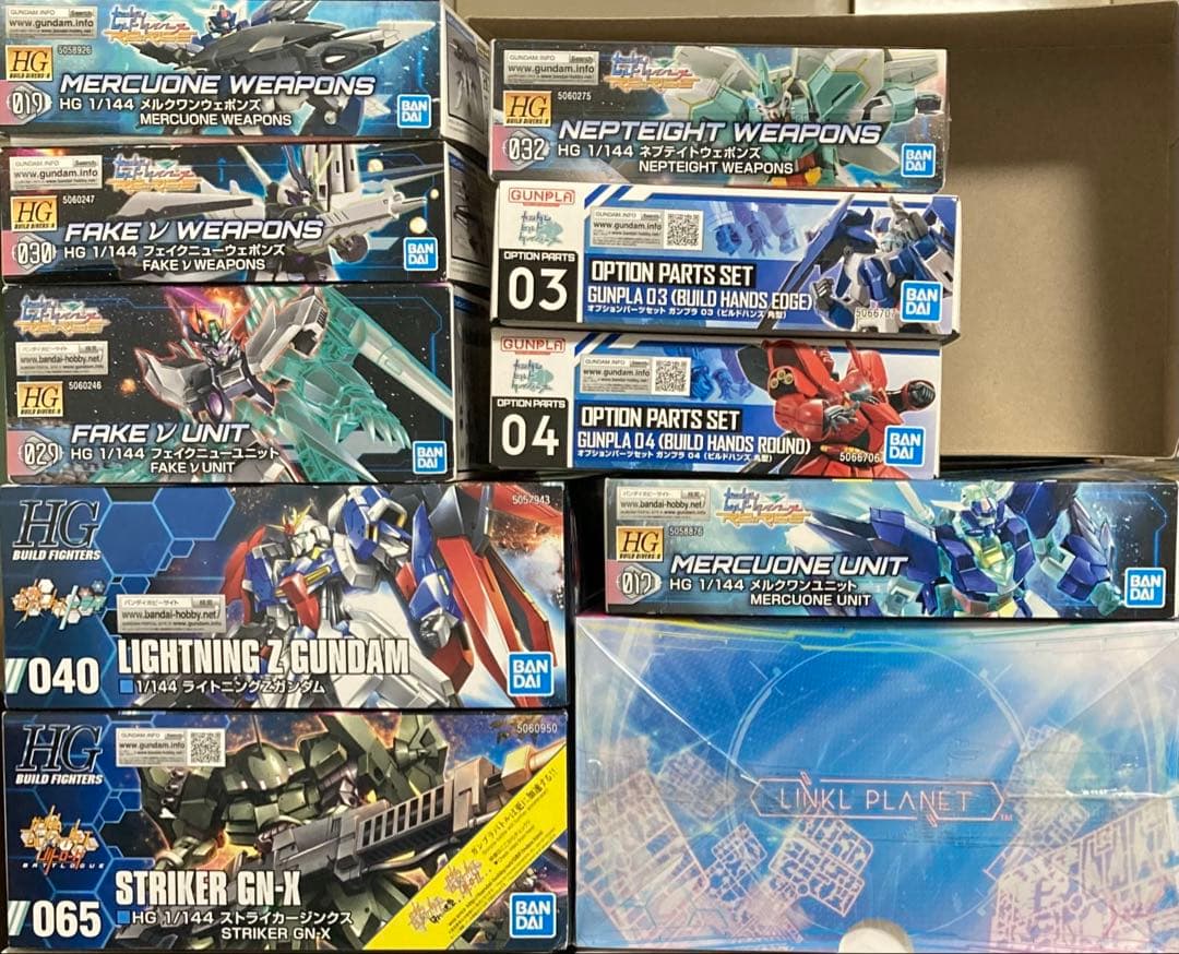 未組み立て　HG ビルドダイバーズ　ビルドファイターズ　11個 Amazon | HGBF 1/144 ビルドバーニングガンダム (ガンダムビルド