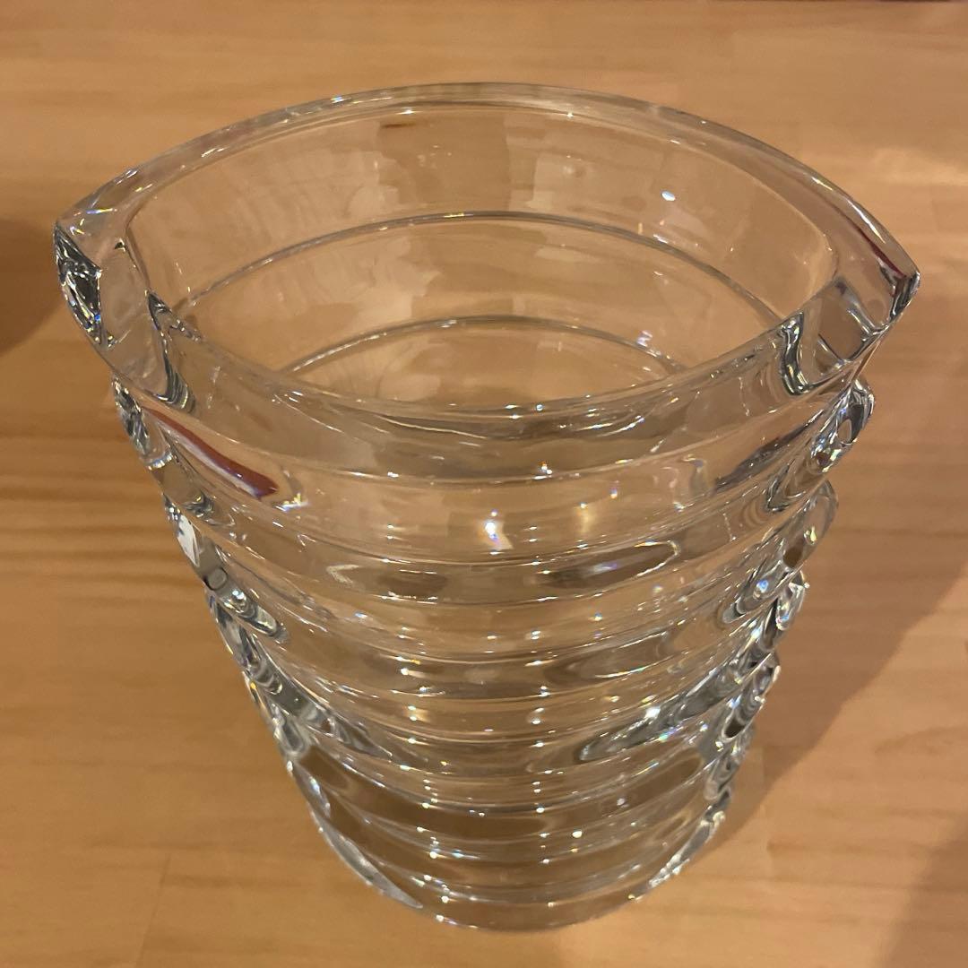 バカラ　baccara 花瓶　フラワーベース バカラ（Baccarat） ローズ フラワーベース 箱付き ☆送料無料 花瓶