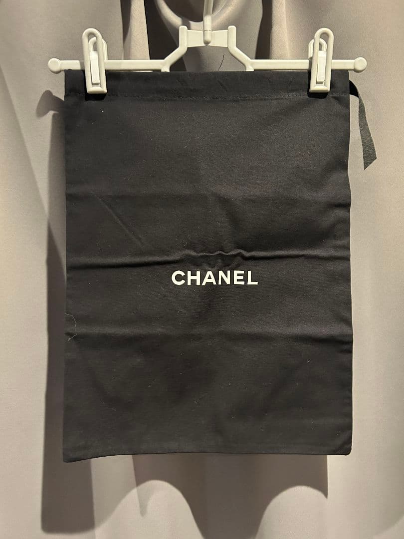 匿名配送】CHANEL シャネル 保管袋 ブラック 小物入れ 巾着袋 - メルカリ