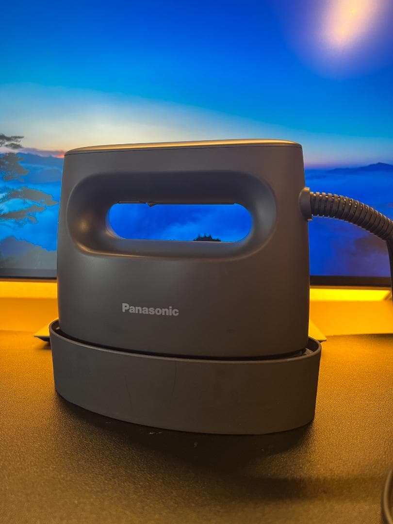 【本日23時まで限定】NI-FS70A-K カームブラック Panasonic（パナソニック） 衣類スチーマー カームブラック NI-FS70A-K