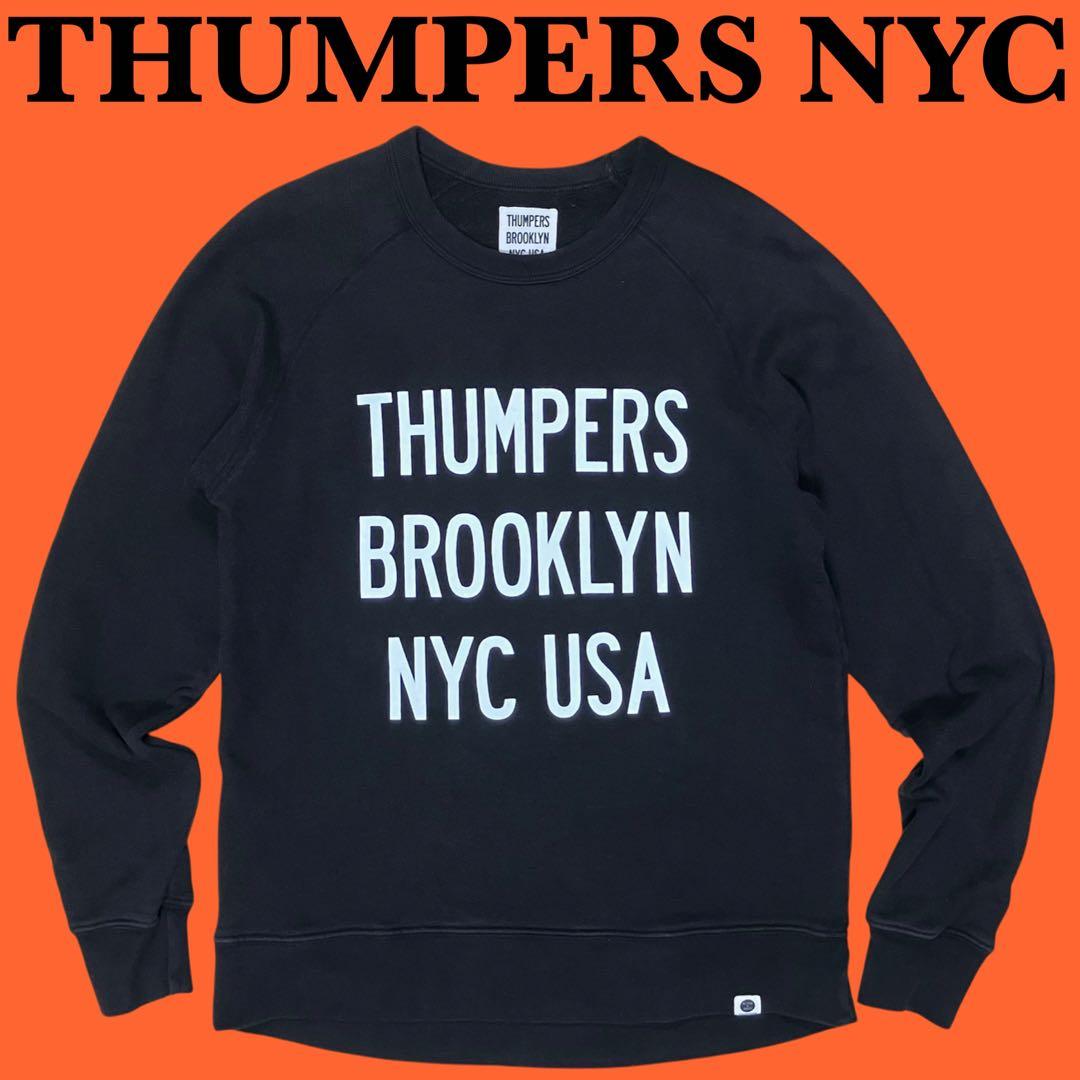 THUMPERS NYC サンパースBASIC LOGO スウェット トレーナー - メルカリ