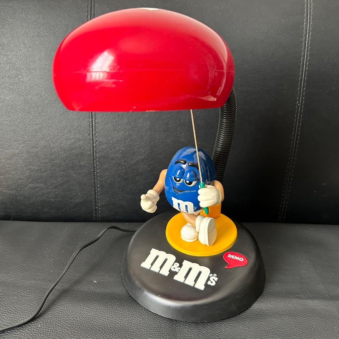 m&m's エムアンドエムズ ビンテージ トーキング デスクトップライト