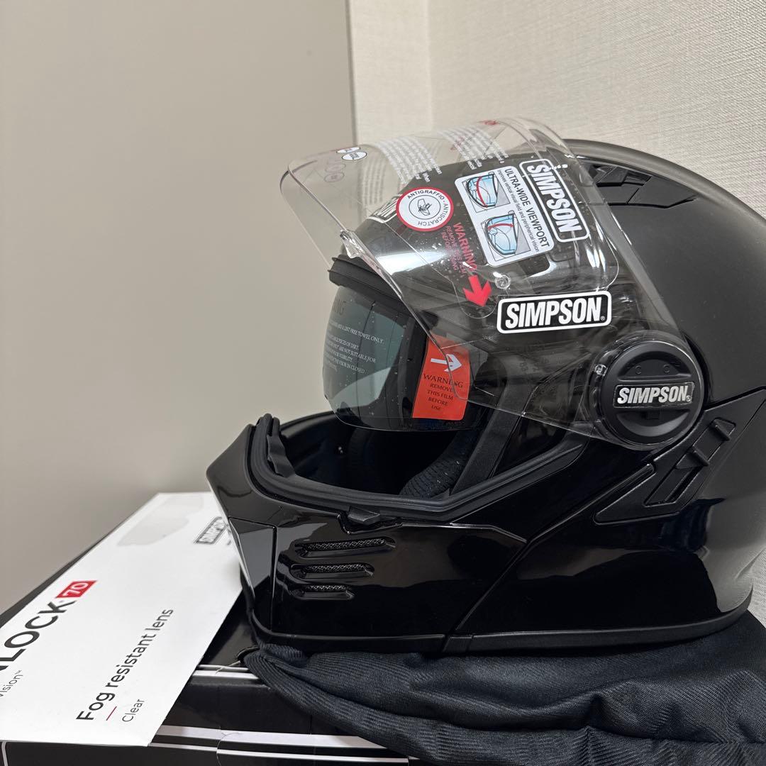 SIMPSON Darksome Black Metal 999470 XL - メルカリ