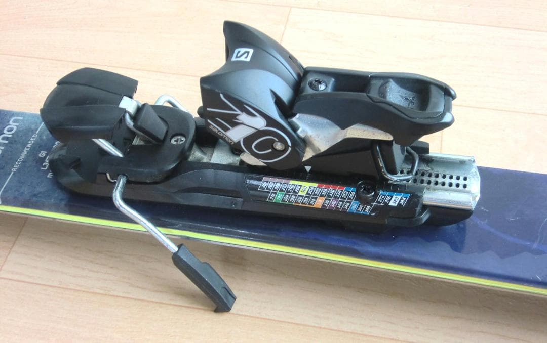 □□送料無料□サロモン□Q85□フリースキー□167cm□調整ビン付