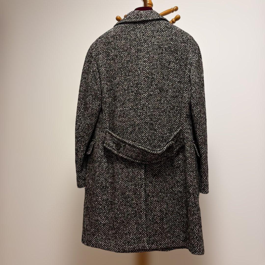 TAGLIATORE ヘリンボーン ダブルブレストコートMENS - メルカリ