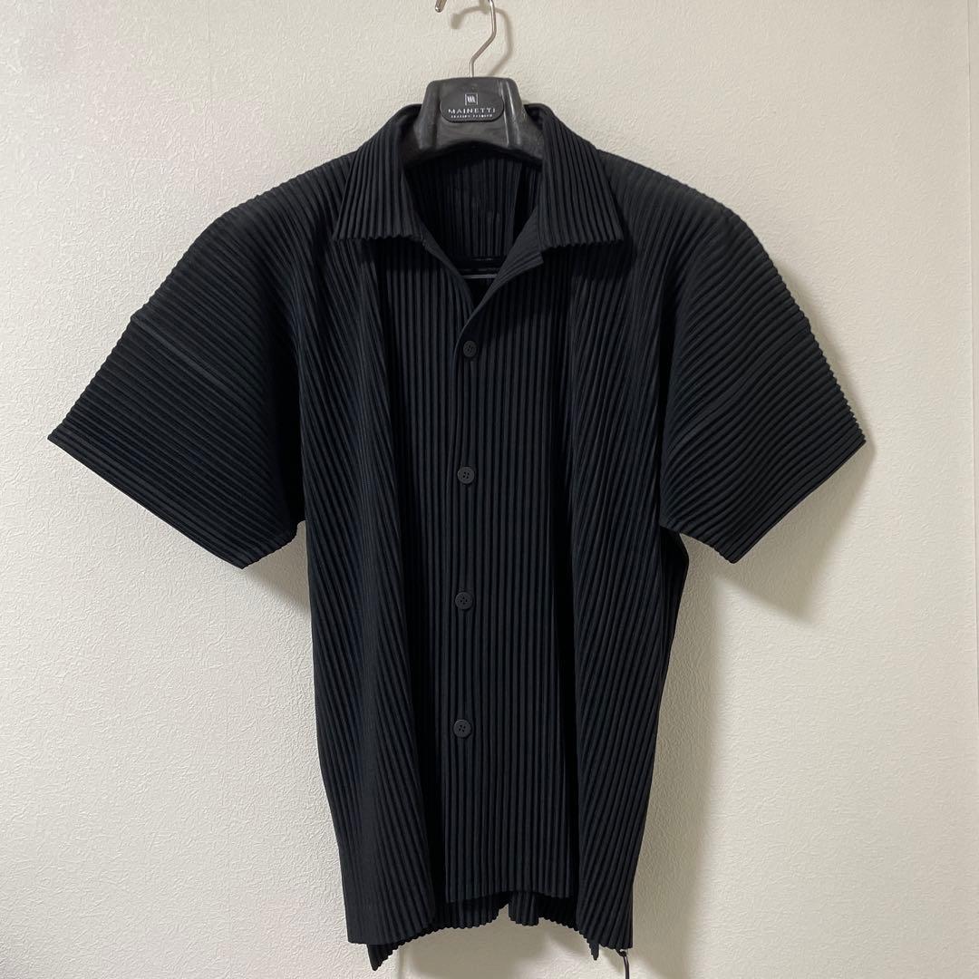 サイズ2 ISSEY MIYAKE HOMME PLISSÉ 半袖シャツ