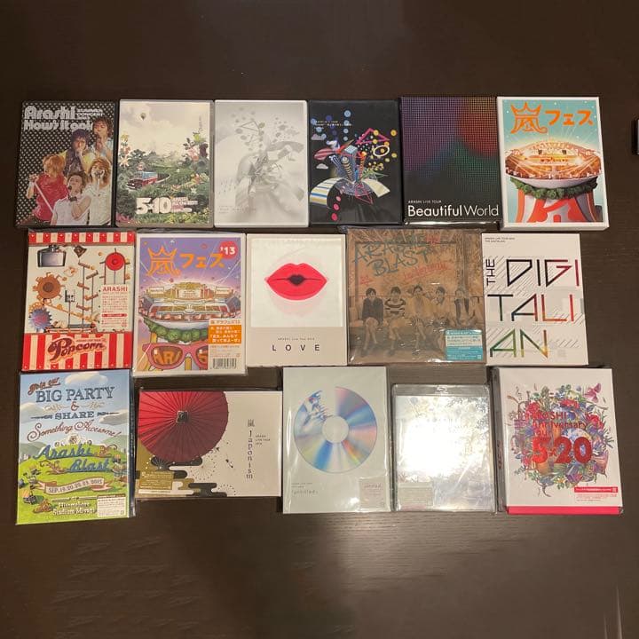 嵐 ライブDVD PV MV 16点セット まとめ売り - メルカリ