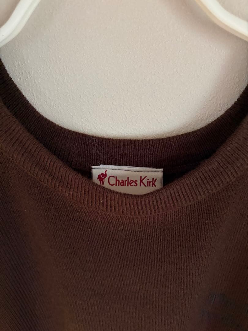 ennoy Charles Kirk ブラウン 長袖トレーナー - メルカリ