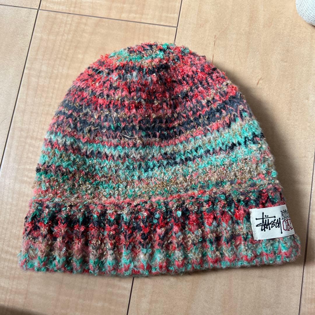 stussy SKULLCAP TEXTURED YARN ビーニー ニット帽 - メルカリ
