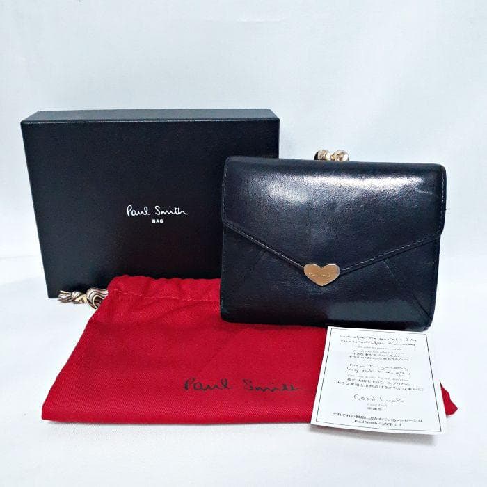 Paul Smith ポールスミス ラブレター がま口 三つ折り財布 ウォレット