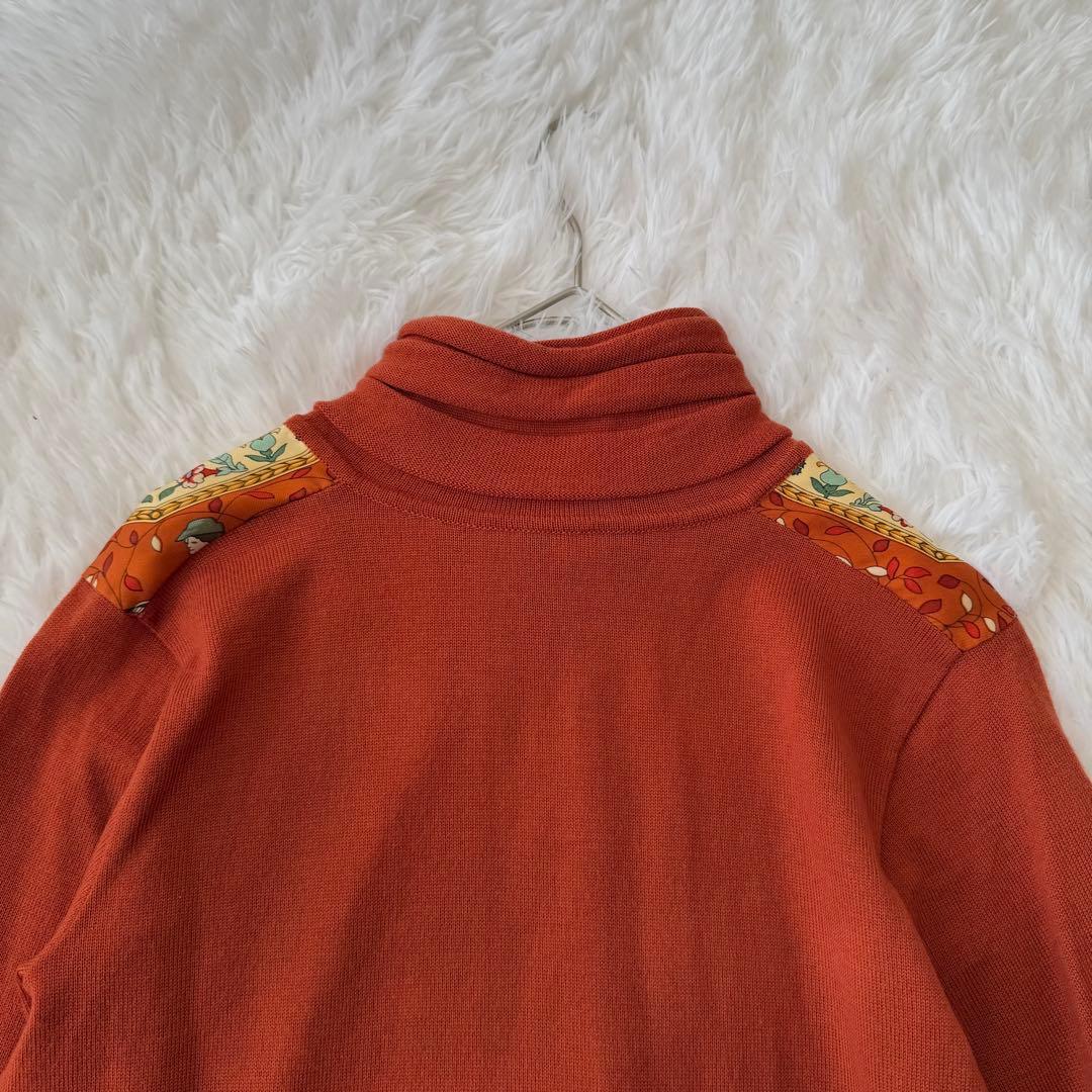 ETRO ミラノ スカーフ柄 ウールトップス シルク 長袖 重ね襟 - メルカリ