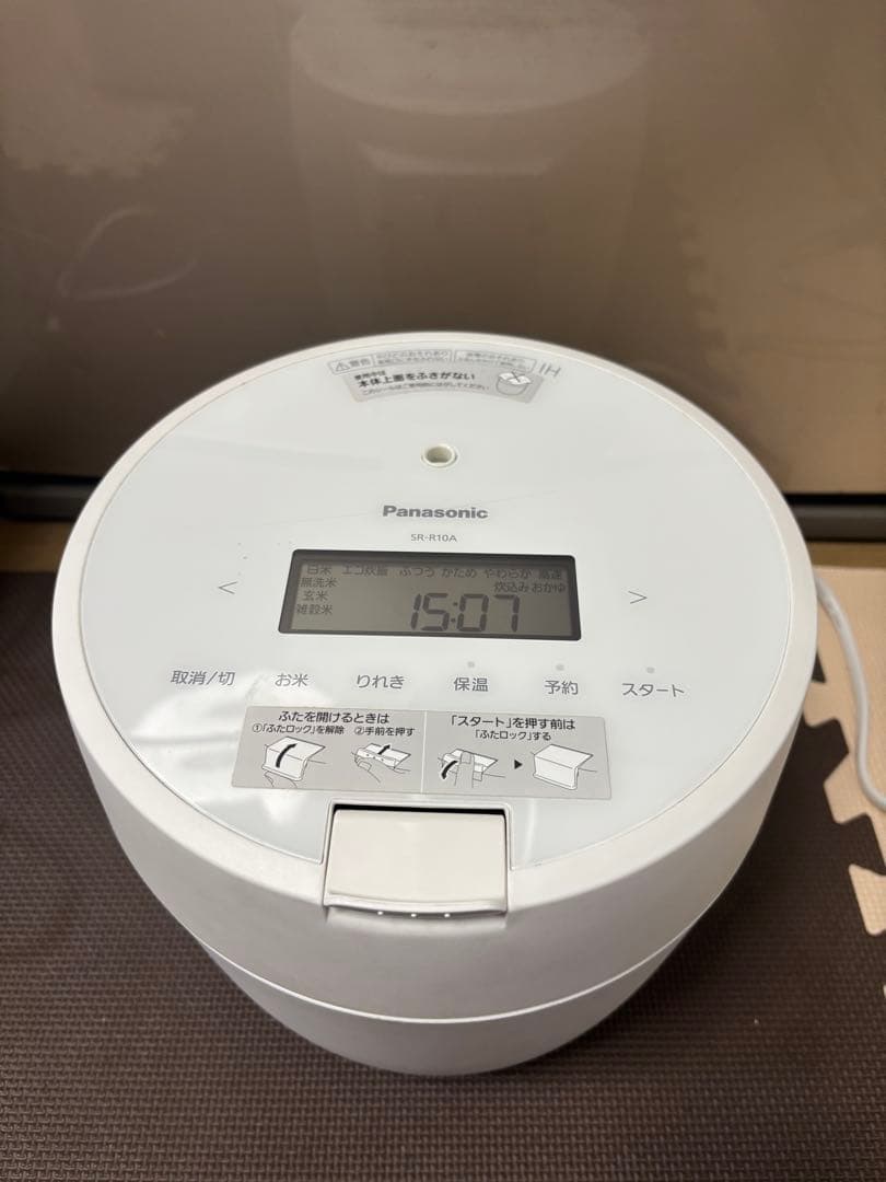 パナソニック、圧力IH炊飯器 SR—R10A -2024年製 - メルカリ