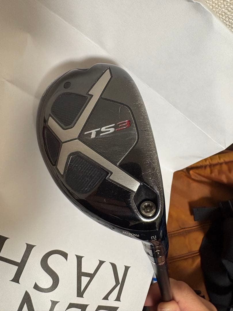 タイトリスト　UT 21度　3番　TS3 ユーティリティ　ハイブリッド　カバー無 タイトリスト UT 21度 3番 TS3 ユーティリティ ハイブリッド カバー無