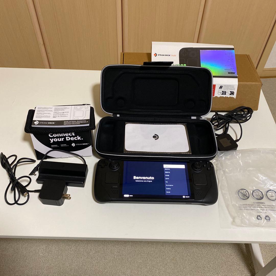 美品 VALVE Steam Deck OLED 1TB 1030 純正ドック付 - メルカリ