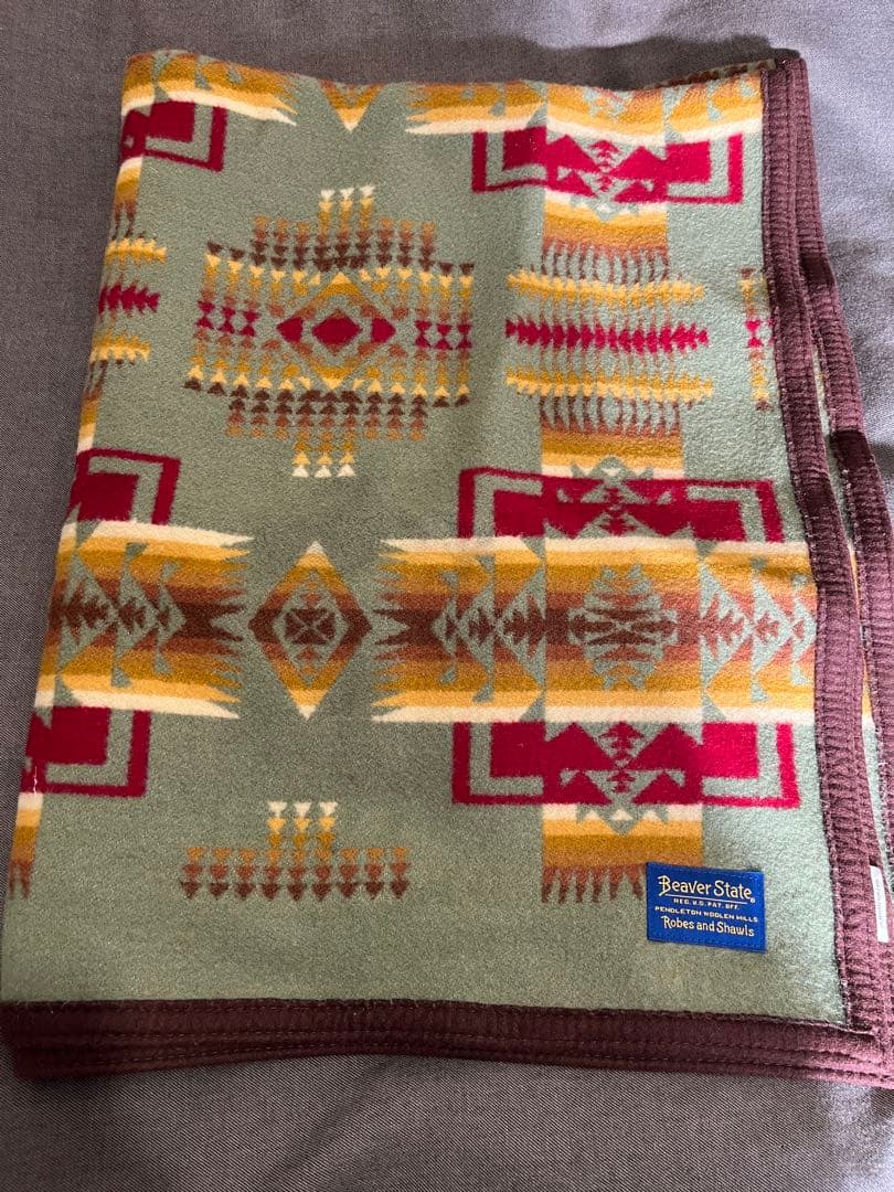 【希少】 Pendleton ブランケット Beaver State Vintage BEAVER STATE PENDLETON Chief Joseph BLANKET And Pillows